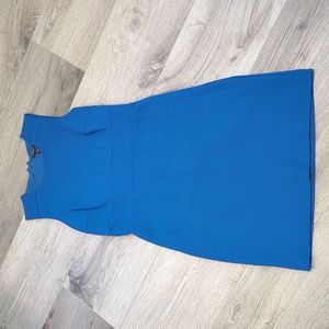 Ann Taylor Blue Sheath Dress